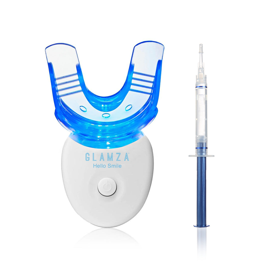 LED Laser Dents Blanchissant Lumière Bouche Plateau Détox Smile Dentaire Gel Hi