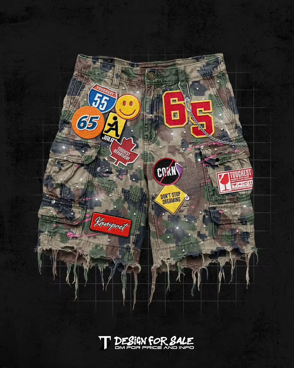 SHORT PATCHWORK Y2K - KWAYA EDITION