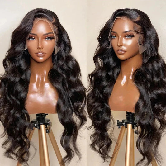 13x4 Body Wave Lace Front Human Hair Wig Women Natural Brazilian Wig 360 Lace Frontal Human Hair Wig 30 inch 180% density