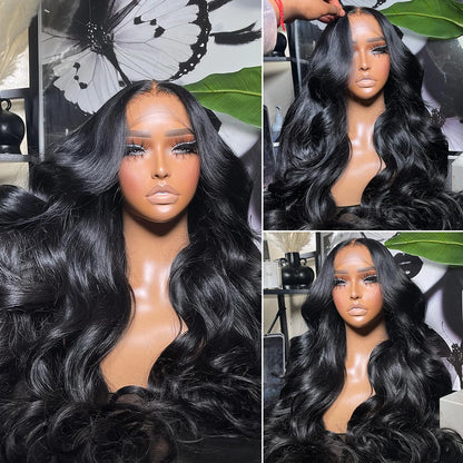 13x4 Body Wave Lace Front Human Hair Wig Women Natural Brazilian Wig 360 Lace Frontal Human Hair Wig 30 inch 180% density