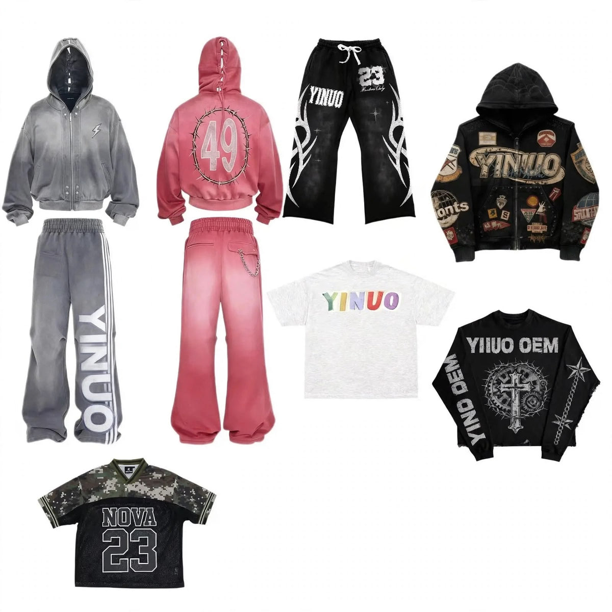 KWAYA® - Ensemble Streetwear Oversize - WORLDWIDE DROP